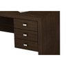 Mesa de Computador ME4113 c/ 3 Gavetas Amêndoa - Tecno Mobili - 6