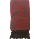 Ver imagem 1 de Manta de Sofá Jacquard Marsala com Marrom 190x140