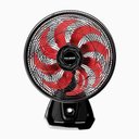 Ver imagem 1 de Ventilador 2 em 1 de Mesa e Parede Polishop 180w 40cm 8 Pás 3 Velocidades Preto 110v