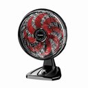 Ver mais imagens de Ventilador 2 em 1 de Mesa e Parede Polishop 180w 40cm 8 Pás 3 Velocidades Preto 110v