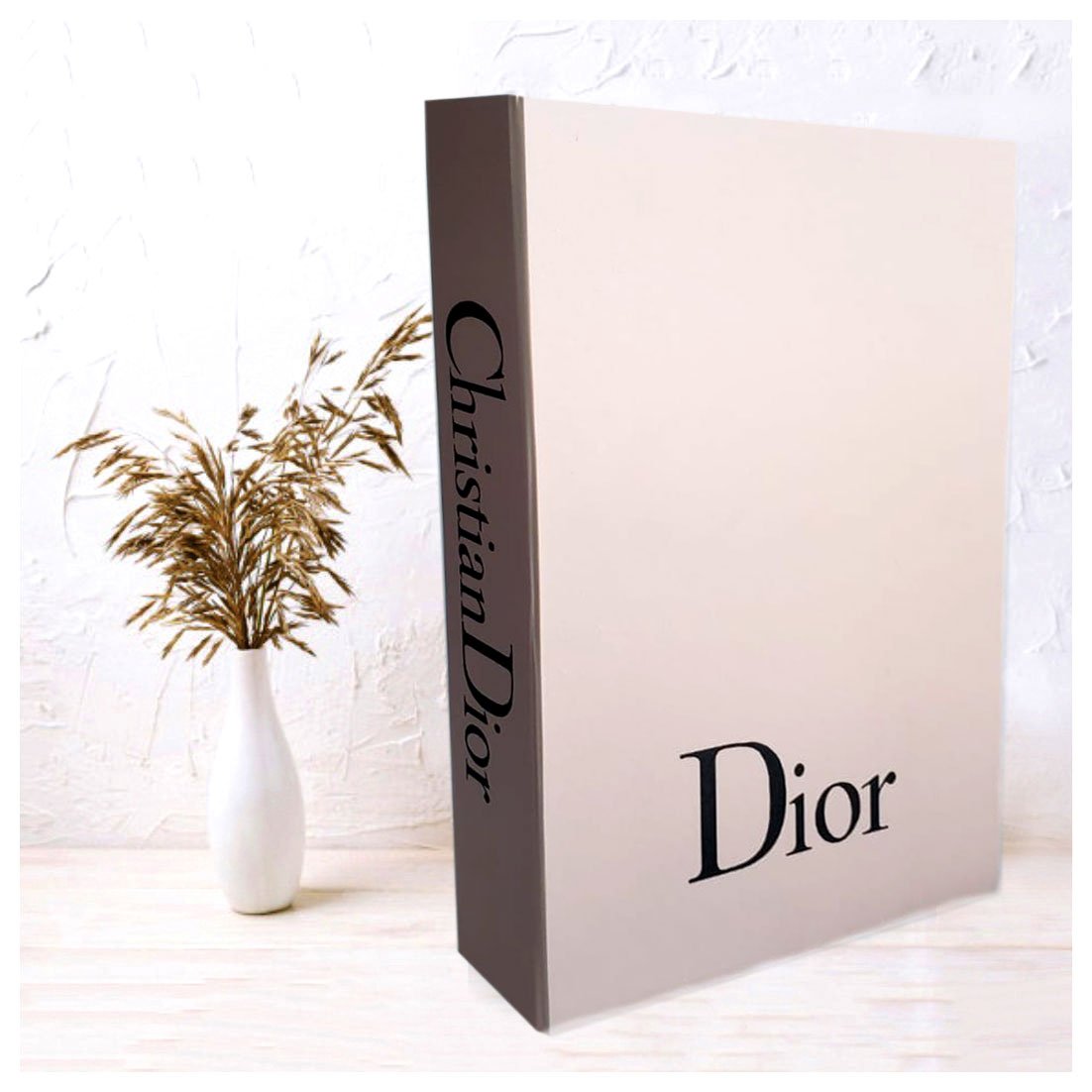 Caixa Livro Decorativa Porta Objetos Dior 24x32x5cm - 3