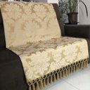 Ver imagem 1 de Manta de Sofá Jacquard Dourado 190x140