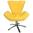 Ver imagem 3 de Poltrona Giratória Elegance 13 Amarelo
