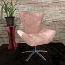 Ver imagem 3 de Poltrona Giratória Elegance 5 Rosê