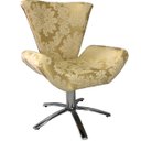 Ver imagem 1 de Poltrona Giratória Elegance 72 Dourado