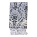 Ver imagem 1 de Manta de Sofá Jacquard Prata 190x140