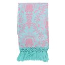Ver imagem 1 de Manta de Sofá Jacquard Rosa com Tiffany 190x140
