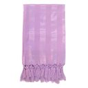 Ver imagem 1 de Manta de Sofá Jacquard Lilás 190x140