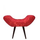 Ver imagem 2 de Puff Decorativo Elegance 114 Vermelho
