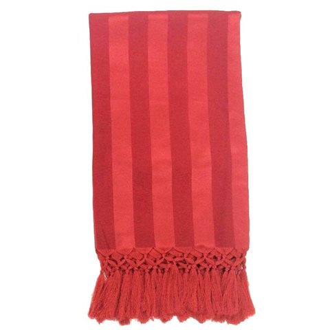 Manta de Sofá Jacquard Vermelho 190x140