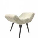 Ver imagem 2 de Puff Decorativo Elegance 134 Jacquard Bege Forte