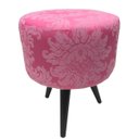 Ver imagem 1 de Puff Angel Redondo Pé Palito 146 Rosa Forte