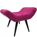 Ver imagem 1 de Puff Decorativo Elegance 1 Pink