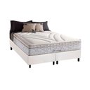 Ver imagem 1 de Cama Box Queen: Colchão Molas Herval Maxspring American + Base CRC Courano White(158x198)