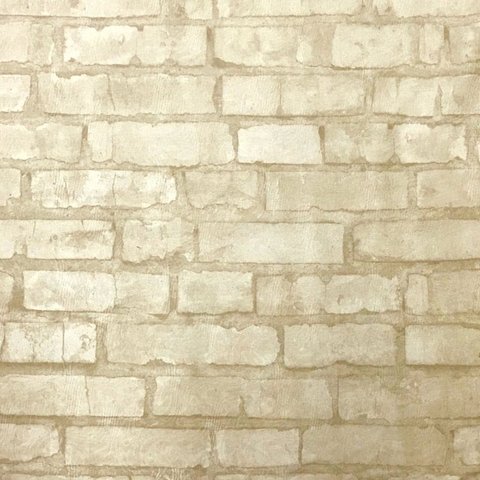 Tecido Jacquard Estampado Parede de Tijolos Canjiquinha (Desenho sentido largura) 2.80m de Largura