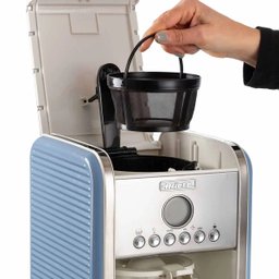 Cafeteira Elétrica Vintage 220v Ariete Azul - 4