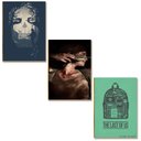 Ver imagem 1 de Kit 3 Placas MDF Sobrevivência Urbana Game Parede Moderna