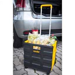 Caixa Plastica Desmontavel com Roda Vonder - 4