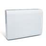 Quadro De Distribuição Sobrepor Para 12 Disjuntores Din Porta Opaca Branco Steck - 1