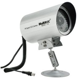 Câmera Multitoc Ccd Color Ir100 1/ 3" Sharp 420 Linhas 100Mts - 1