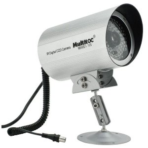 Câmera Multitoc Ccd Color Ir100 1/ 3" Sharp 420 Linhas 100Mts