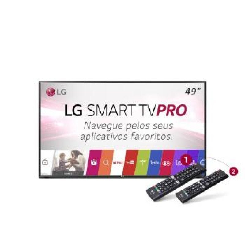 TV 49 Polegadas Lg LED Smart Wifi Full Hd USB - 49Lj551C.Bwz ...
