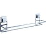 Barra Para Toalha 60 Cm Dupla Fixação Por Ventosa - 1