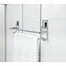Barra Para Toalha 60 Cm Dupla Fixação Por Ventosa - 2