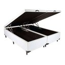 Ver imagem 6 de Cama Box Baú Queen com Blindagem Fabricação Própria Blindada - Corino - Preto