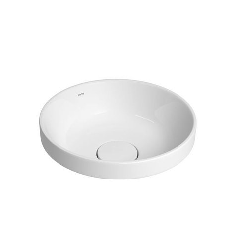 Cuba Sobrepor Redonda 30cm Branco Deca