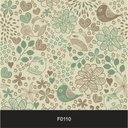 Ver imagem 2 de Papel de Parede Adesivo Lavável f0110 Floral Pássaro