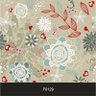 Papel de Parede Adesivo Lavável f0129 Floral Folha e Coração - 2