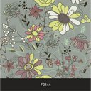 Ver imagem 2 de Papel de Parede Adesivo Lavável f0144 Floral Estatico