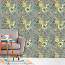 Ver imagem 1 de Papel de Parede Adesivo Lavável f0144 Floral Estatico
