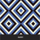 Ver imagem 2 de Papel de Parede Auto Adesivo Lavável Abstrato ab0001 Retrô Azul