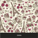 Ver imagem 2 de Papel de Parede Auto Adesivo Lavável Diversos d0054 Torre Eiffel