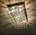 Ver imagem 1 de Lustre de Cristal Legítimo 60x30 Cm para Sala, Quarto - Transparente