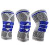 Joelheira Ortopedica Gel Silicone Compressao Muscular Tensao Joelho Suporte Patela Atletismo - 14