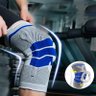 Joelheira Ortopedica Gel Silicone Compressao Muscular Tensao Joelho Suporte Patela Atletismo - 15
