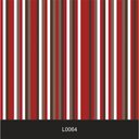 Ver imagem 2 de Papel de Parede Auto Adesivo Lavável Listrado 0064 Vermelho