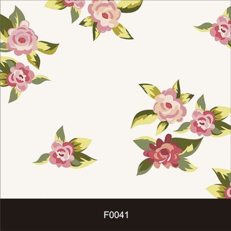 Papel de Parede Adesivo f0041 Lavável Floral Clean - 2