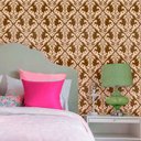 Ver imagem 1 de Papel de Parede Lavável Clássico Arabesco ca0142