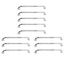 Ver imagem 1 de Barra de Apoio 70cm Inox Kit 11 Unidades Banheiro Box Idoso Gestante Criança Corrimao Varanda Suport