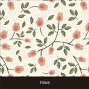 Ver imagem 2 de Papel de Parede Adesivo Lavável f0045 Floral Xadrez Vintage