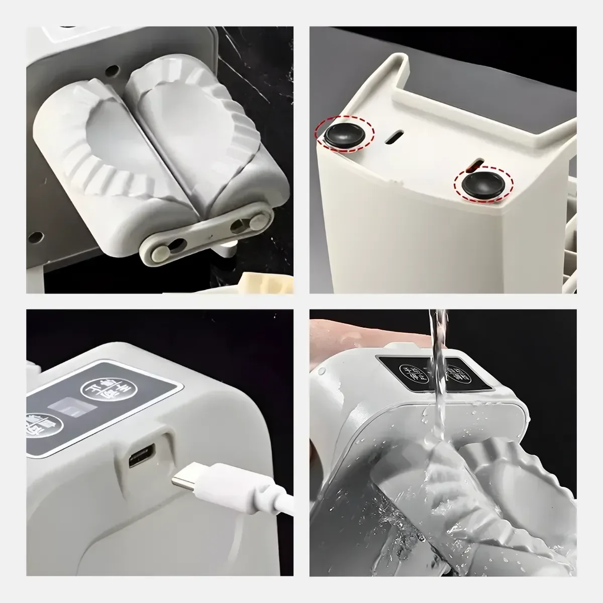 Máquina de Fechar Pastel e Guioza Automático com Timer Usb - 8