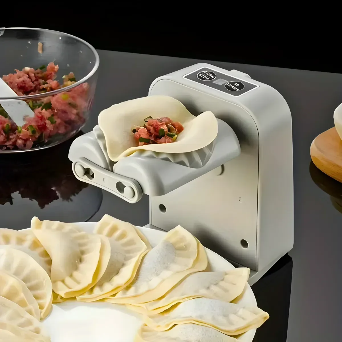 Máquina de Fechar Pastel e Guioza Automático com Timer Usb - 4