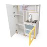 Kit Mini Cozinha Infantil Amarela com Geladeira Eita Casa Perfeita - 2