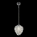 Ver imagem 5 de Pendente Em Aço Cristal 23Cmøx28Cm 2Xe14 - Bella