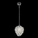 Ver imagem 4 de Pendente Em Aço Cristal 23Cmøx28Cm 2Xe14 - Bella