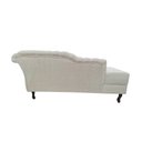 Ver imagem 6 de Recamier Decorativo Divã Styllus Lado Esquerdo Linho Bege